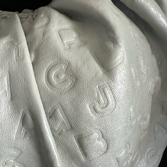 Marc by Marc Jacobs Monogram Hobo Bag - Bone/Gray Leather - Picture 6 of 12